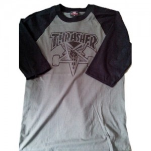 Playera Thrasher Gris (On Demand)